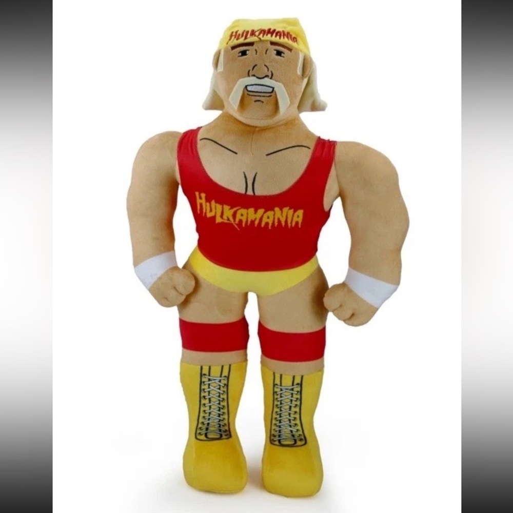 WWE 23" Hulk Hogan Giant Plush Walmart Canada Exclusive New w/ Tag LARGE SIZE